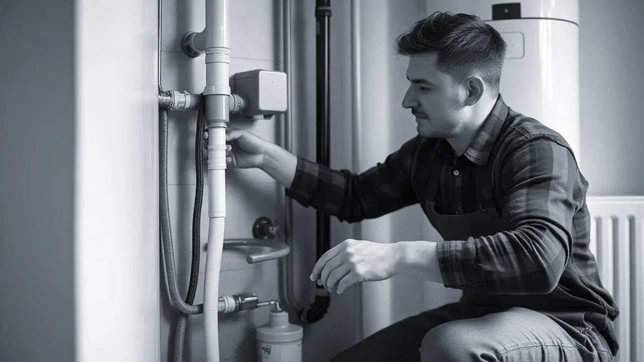 Two professionals working on Plumbing and heating in Wembley apartments near Harrow