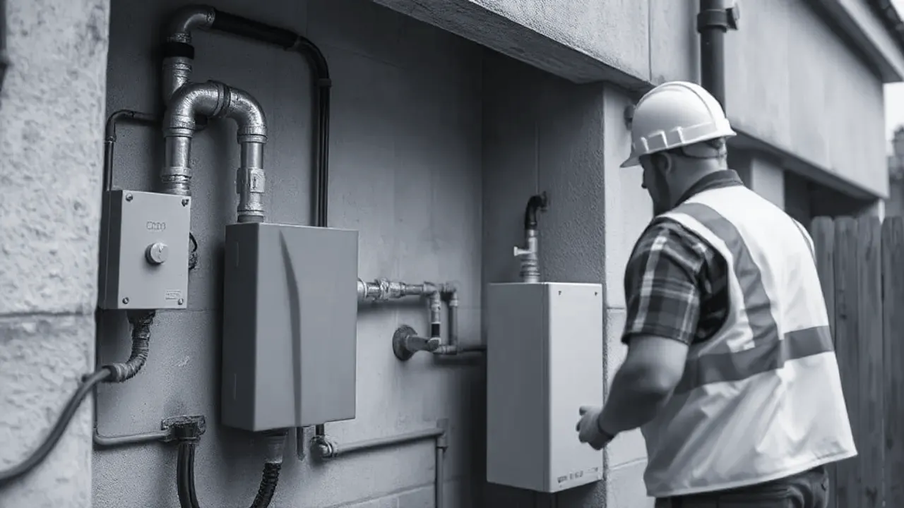 The building and ground relevant to Power flushing in Harrow